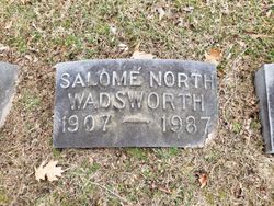 Mary Salome <I>North</I> Wadsworth 