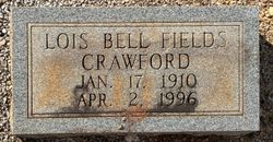 Lois Bell <I>Fields</I> Crawford 