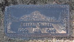 Bertha Gimbel 