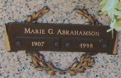 Marie <I>Goins</I> Abrahamson 