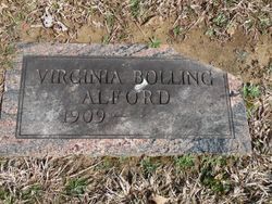 Virginia Lee <I>Bolling</I> Alford 