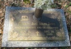 Patricia Jane <I>Adams</I> Davis 