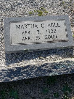 Martha C. Able 