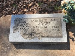 Catherine Mary Adger 