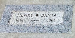 Henry Wesley Banta 