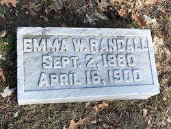 Emma Woodward <I>Davis</I> Randall 