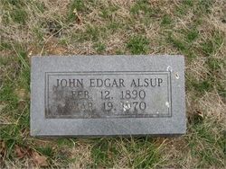 John Edgar Alsup 