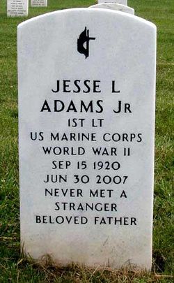 1LT Jesse L Adams Jr.