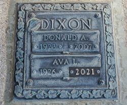 Donald Arthur Dixon 