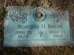 Roberta H Baker 