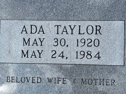 Ada Elsie <I>Taylor</I> Alston 