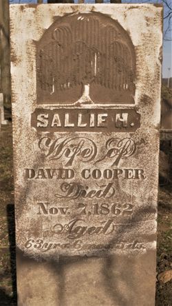Sarah H. “Sallie” <I>Woods</I> Cooper 