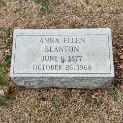 Anna Ellen <I>Yarborough</I> Blanton 