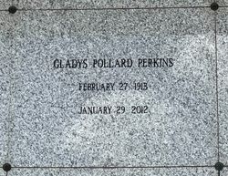 Gladys Gertrude <I>Pollard</I> Perkins 