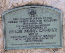 Sarah <I>Scott</I> Hopkins 