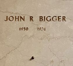 John R “Jack” Bigger 