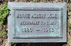 Minnie Florence <I>Asbury</I> Ogden 