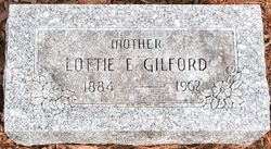 Lottie E. <I>Palmer</I> Gilford Yeoman Snyder 