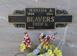 Martha Aline <I>Adcox</I> Beavers 