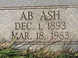 Absalom “Ab” Ash 