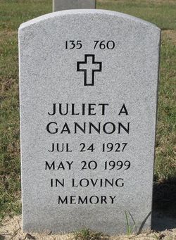 Juliet A Gannon 