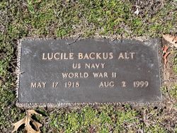 Lucille <I>Backus</I> Alt 