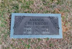 Amanda M “Manda” <I>Davis</I> Creekmore 