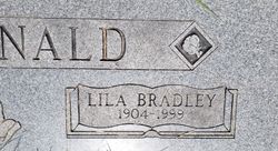 Lila <I>Bradley</I> McDonald 