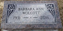 Barbara Ann <I>Meike</I> Wolcott 