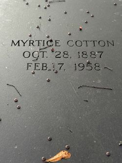 Myrtice Cotton 