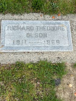 Richard Theodore Olson 