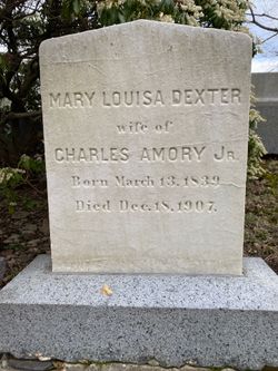Mary Louisa <I>Dexter</I> Amory 
