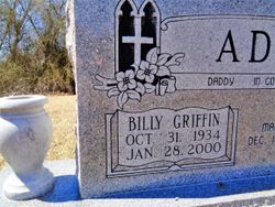 Billy Griffin Adams 