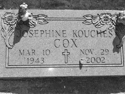Josephine <I>Kouches</I> Cox 