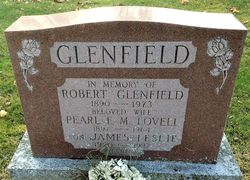 Pearl Frances Mary <I>Lovell</I> Glenfield 