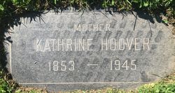 Catherine “Kate” <I>Sherrick</I> Hoover 