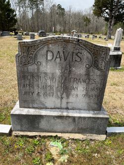 Augustus W Davis 