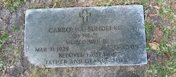 Carroll L “Carl” Sundberg 