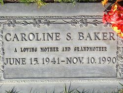 Caroline Sue <I>Fenimore</I> Baker 