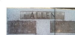 Alice E. <I>Gillespie</I> Allen 