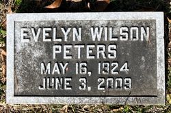 Evelyn <I>Wilson</I> Peters 