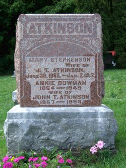 Annie <I>Bowman</I> Atkinson 