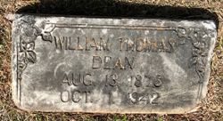 William Thomas Dean 