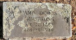 Mamie <I>Dobbs</I> Armstrong 