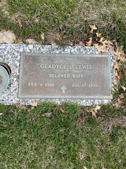 Gladyce L <I>Davis</I> Lewis 