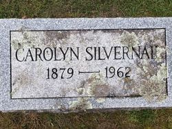 Carolyn “Carrie” <I>Chauncey</I> Silvernail 