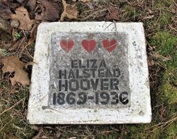 Eliza A “Lizzie” <I>Halstead</I> Hoover 