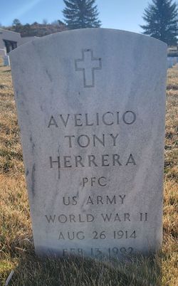 PFC Avelicio “Tony” Herrera 