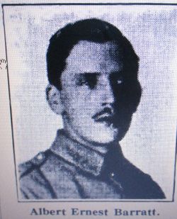Private Albert Ernest Barratt 