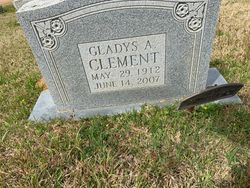 Gladys A Clement 